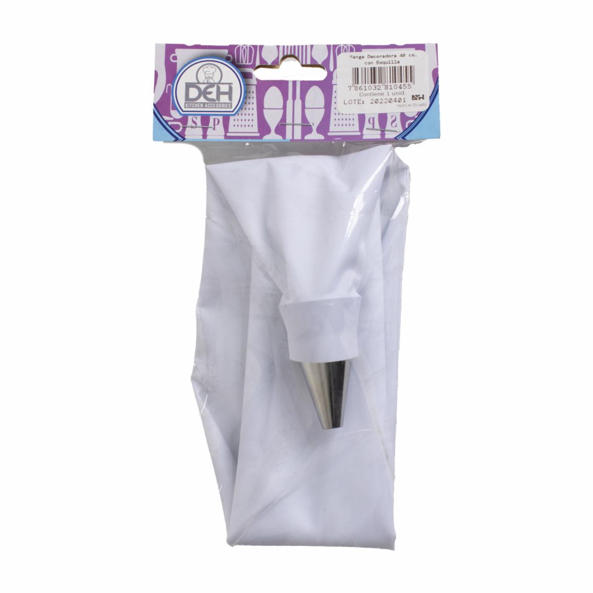 Manga Decorativa Con Boquilla KITCHEN ACCESORIOS 40 Cm