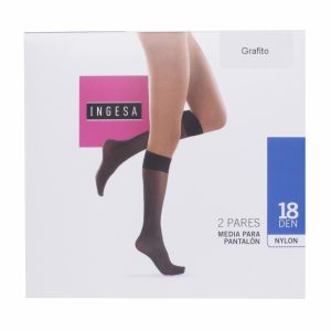 Media Para Pantalón Nylon Negras 18 Den INGESA