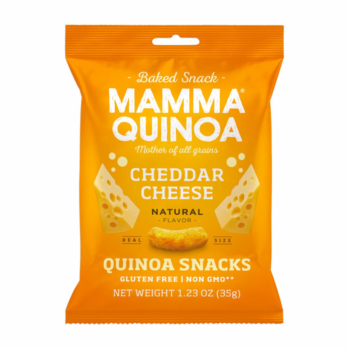 Bocaditos De Queso Cheddar MAMMA QUINOA 35G