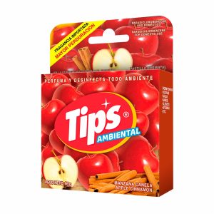 Pastilla Ambiental Manzana Con Canela TIPS 95 G