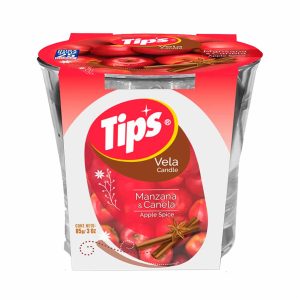 Vela Aromatizante Manzana Y Canela TIPS