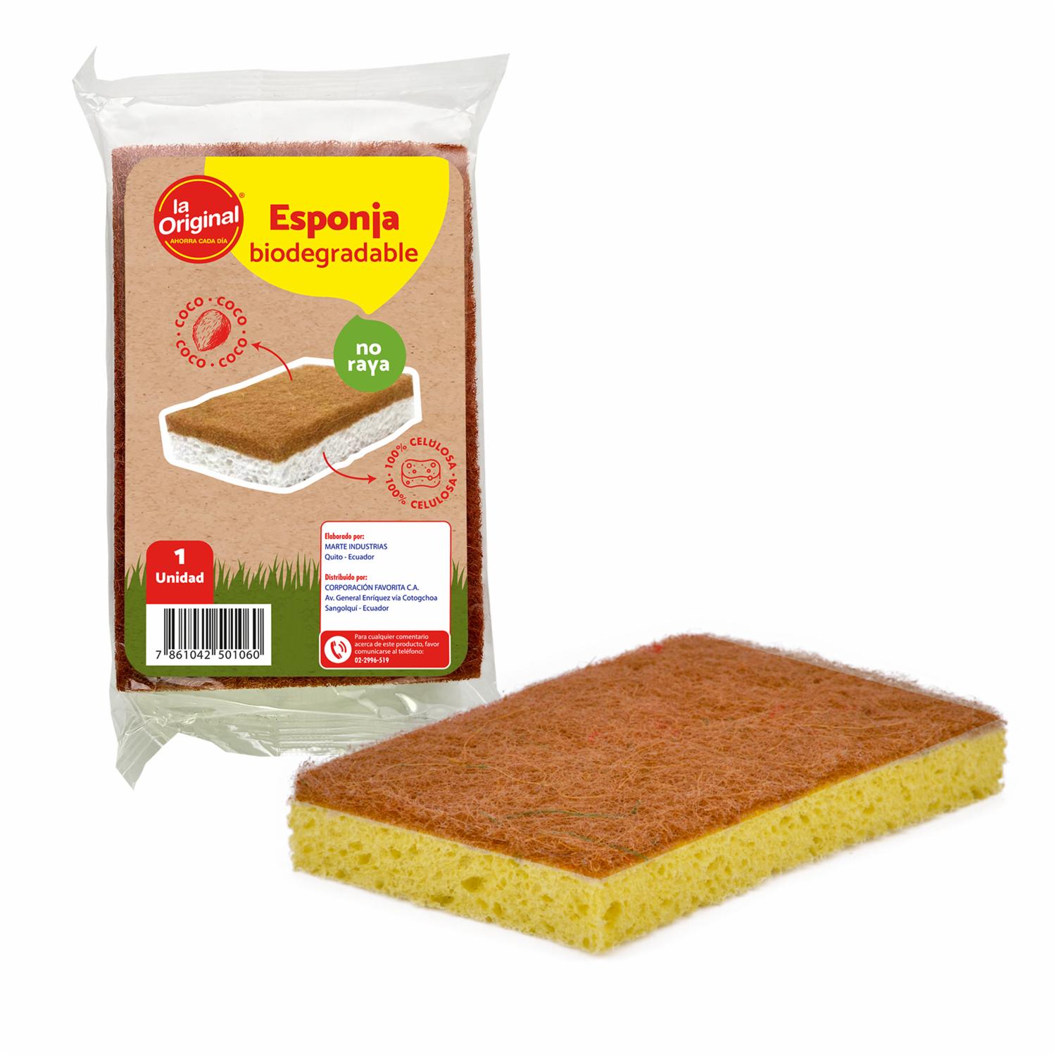 Esponja Biodegradable LA ORIGINAL Unidad