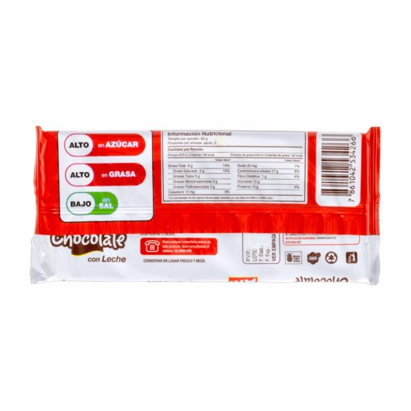 Chocolate Con Leche AKÍ 100 G - Image 2