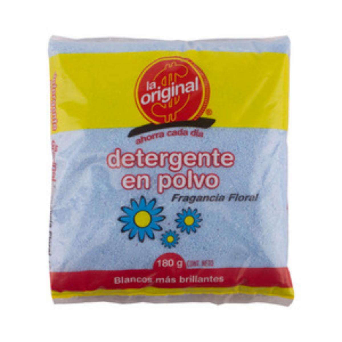 Detergente En Polvo Fragancia Floral LA ORIGINAL 180 G
