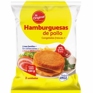 Hamburguesa De Pollo LA ORIGINAL 130 G