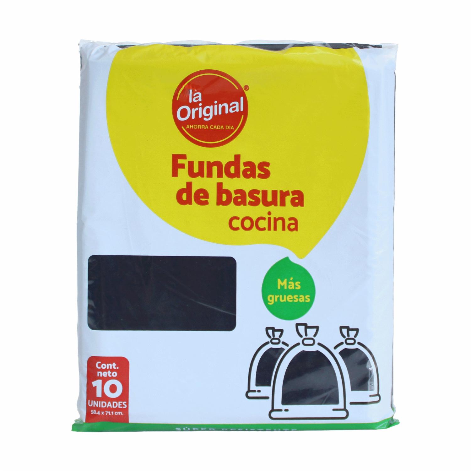 Fundas De Basura Cocina LA ORIGINAL Por 10 Uds