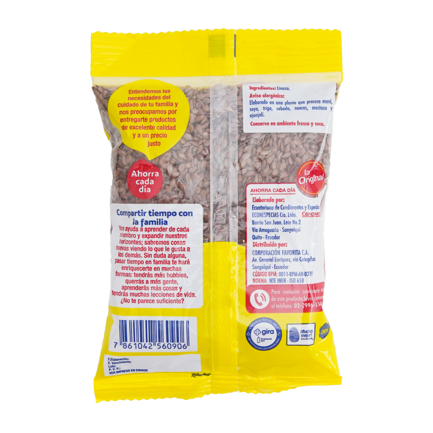Linaza Natural LA ORIGINAL 100 G - Image 2