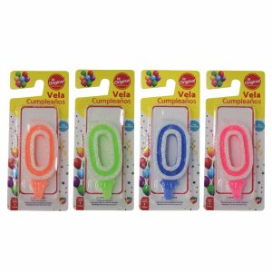 Vela De Cumpleaños LA ORIGINAL Número 0