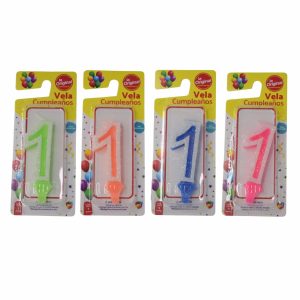 Vela De Cumpleaños LA ORIGINAL Número 1