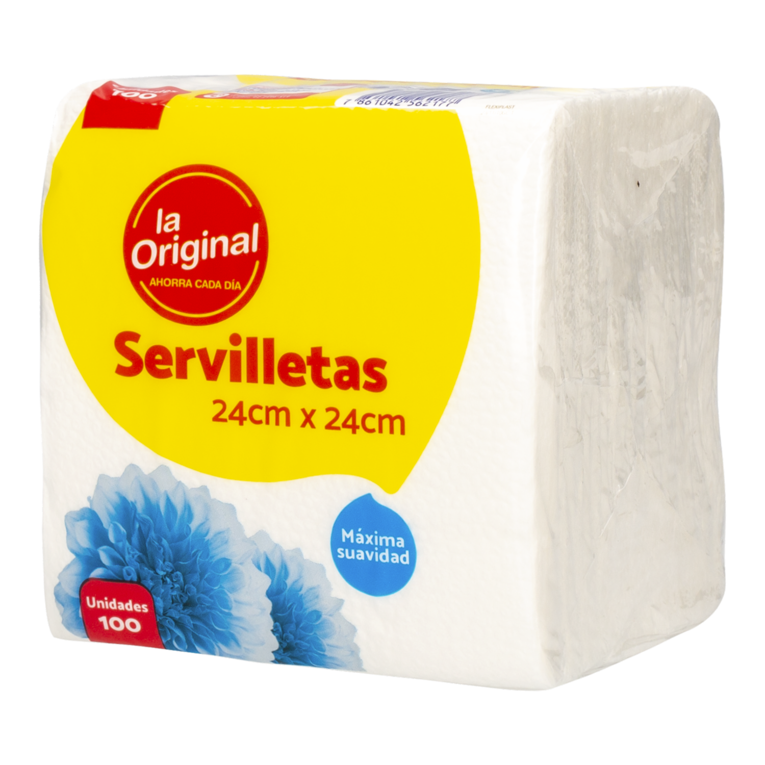 Servilletas Blancas 24X24 Cm LA ORIGINAL X 100 Uds - Image 2