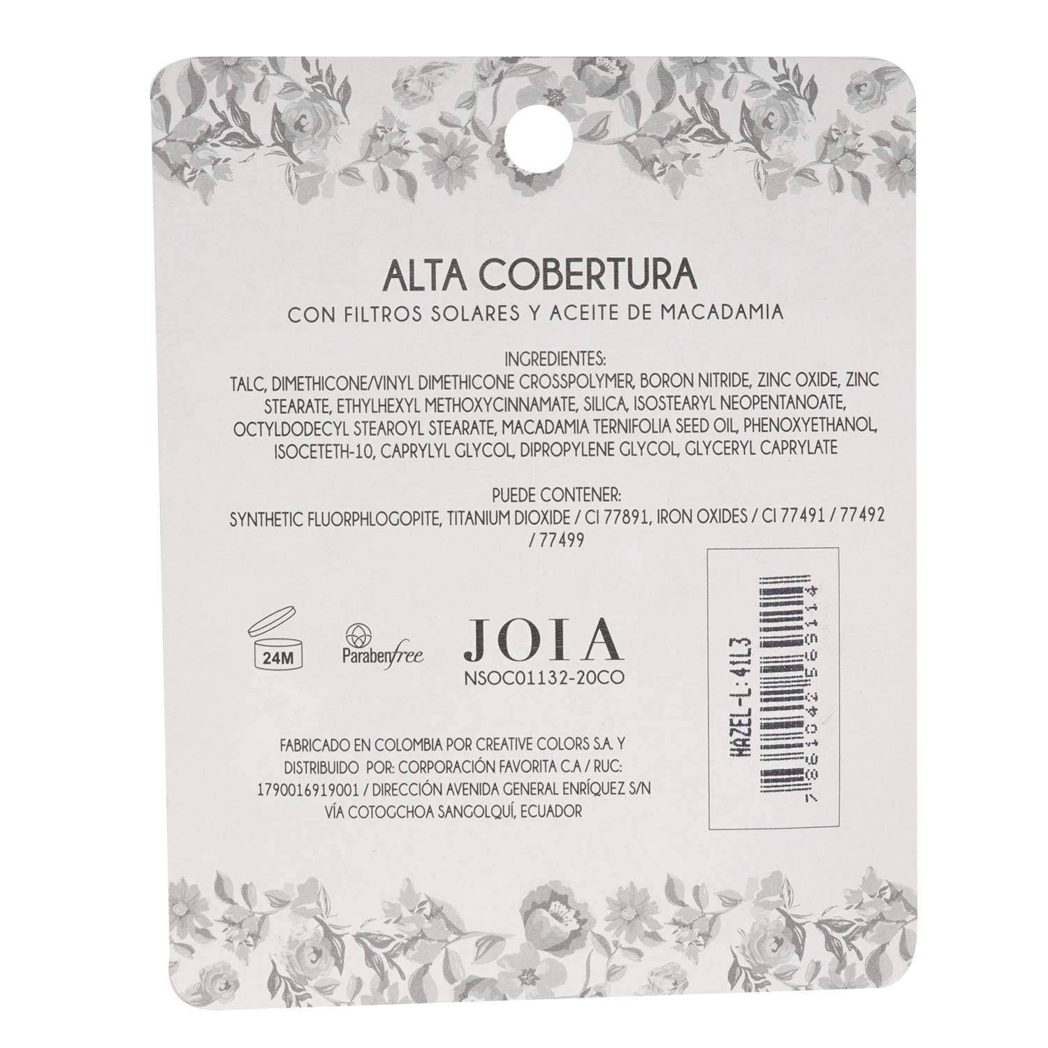 Polvo Compacto Hazel JOIA Unidad - Image 2
