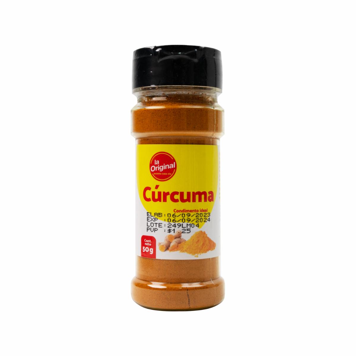 Cúrcuma Polvo LA ORIGINAL Frasco
