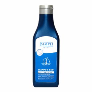 Shampoo De Cabello 2 En 1 Anticaspa SIMPLI 400 Ml