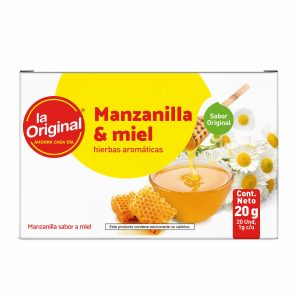 Te De Manzanilla Con Miel LA ORIGINAL 20 G