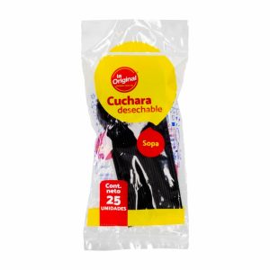 Cuchara Blanca Sopera LA ORIGINAL Por 25 Uds