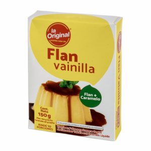 Flan Vainilla Y Caramelo LA ORIGINAL Caja