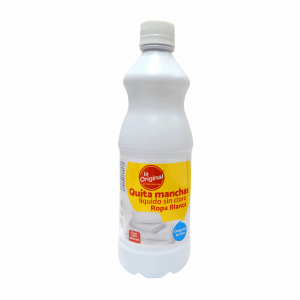 Quita Manchas Líquido Sin Cloro Para Ropa Blanca LA ORIGINAL 500 Ml