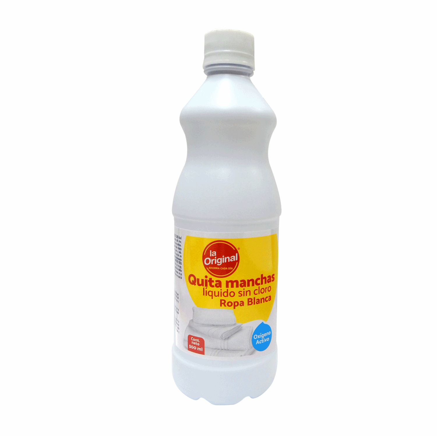 Quita Manchas Líquido Sin Cloro Para Ropa Blanca LA ORIGINAL 500 Ml