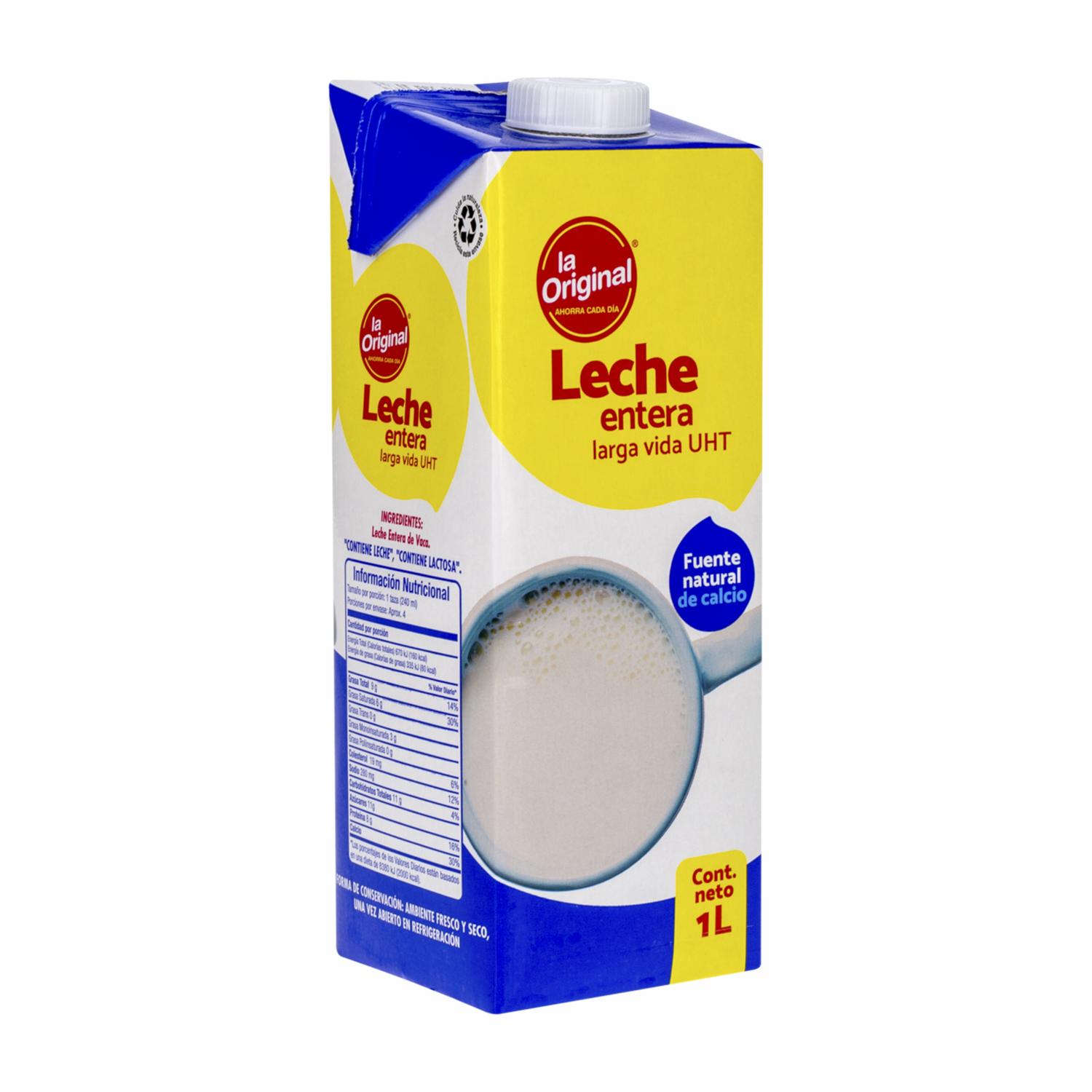 Leche Entera Tetrapak LA ORIGINAL 1 000 Ml - Image 3