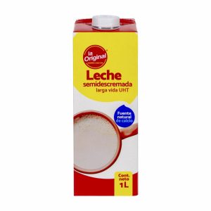 Leche Semidescremada Tetrapak LA ORIGINAL 1 000 Ml