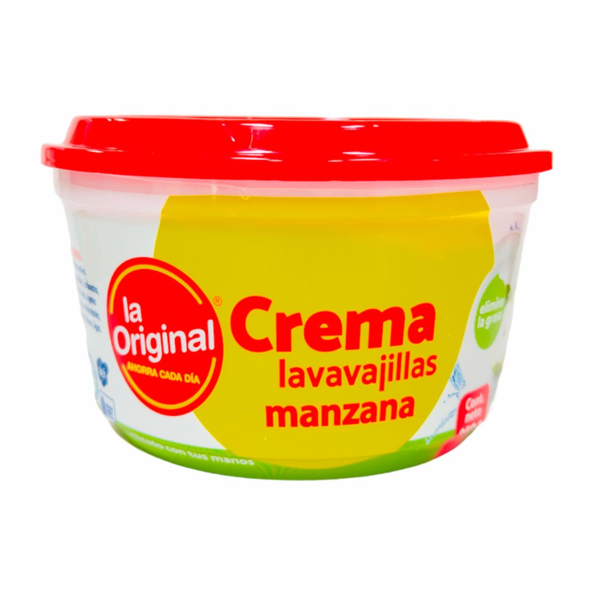 Lavavajillas En Crema Aroma Manzana Elimina La Grasa LA ORIGINAL 950 G