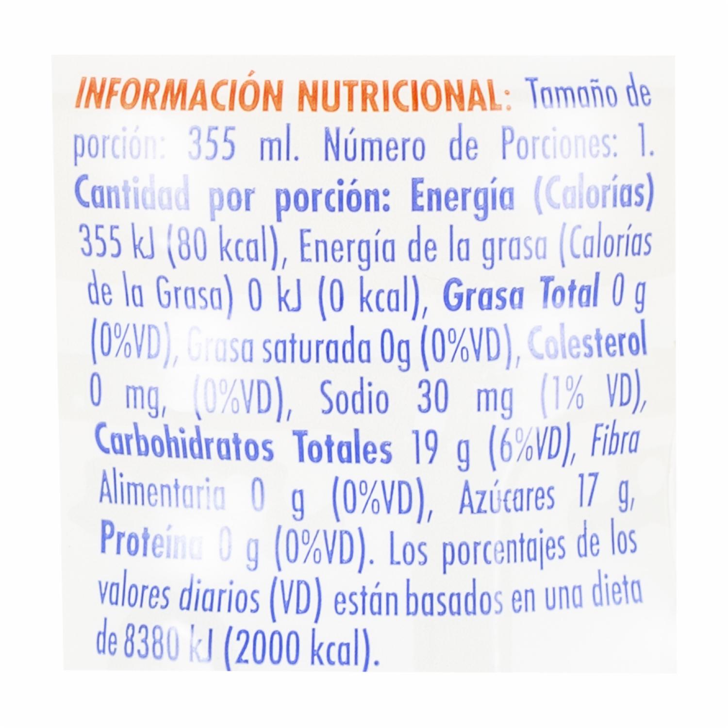 Agua De Coco Fresca LA ORIGINAL 355 Ml - Image 2