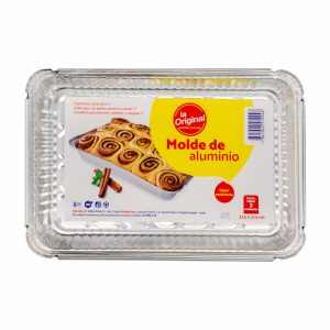 Molde De Aluminio Mediano LA ORIGINAL 2 Uds