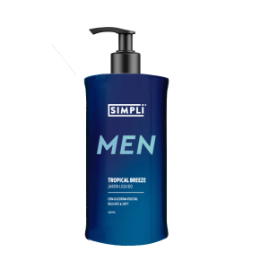 Jabón Líquido Flagrancia Tropical Breeze Men SIMPLI 400 Ml