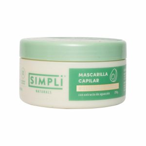 Mascara Capilar Con Extracto De Aguacate SIMPLI 250 Ml