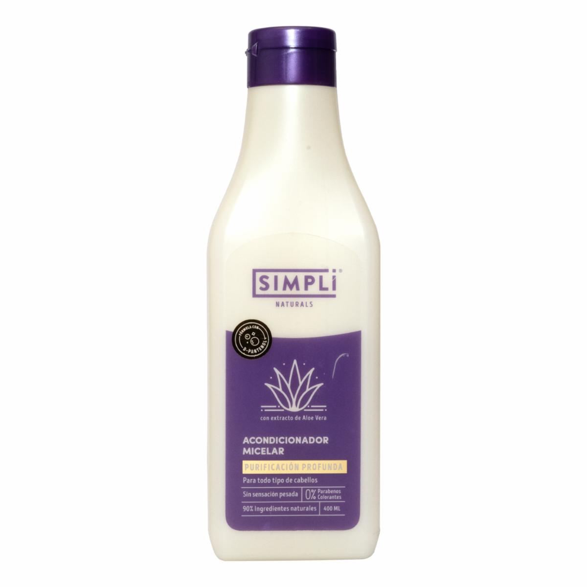 Acondicionador De Cabello Micelar SIMPLI 400 Ml