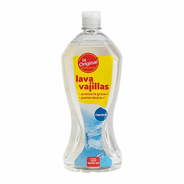 Lavavajilla Líquido Neutro LA ORIGINAL