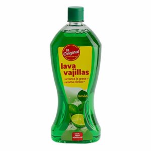 Lavavajilla Líquido Limón LA ORIGINAL 1000 Ml