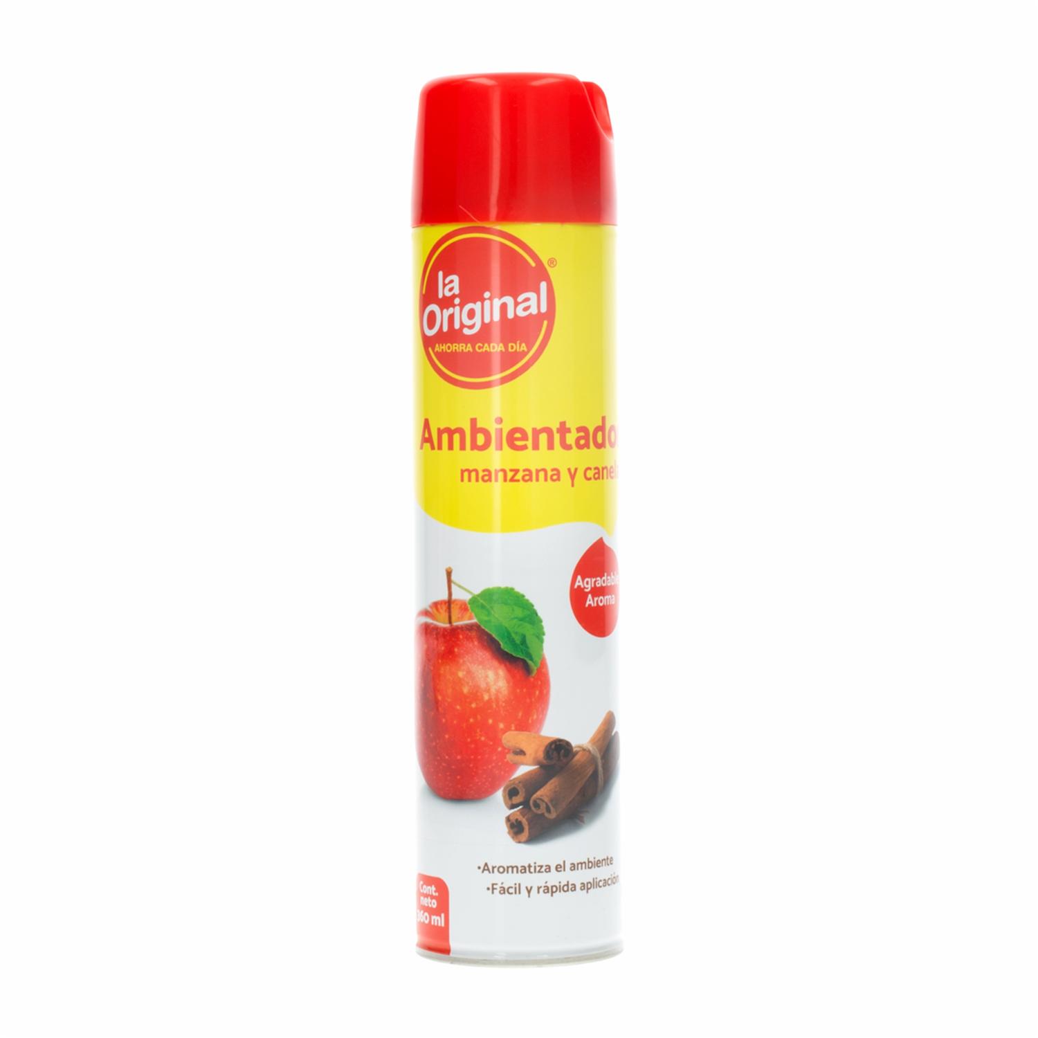 Ambiental Con Aroma A Manzana Y Canela LA ORIGINAL 360 Ml