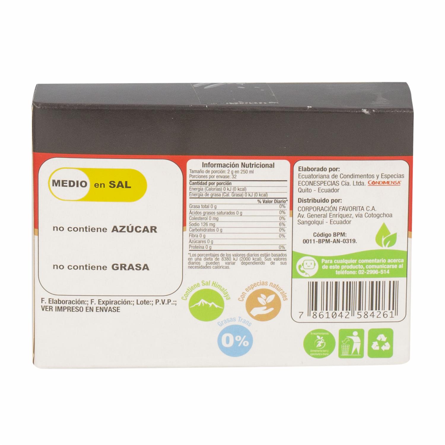 Caldo De Gallina EL ARTESANAL 64 G - Image 2