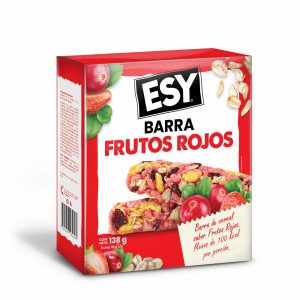 Barra De Cereal Con Frutos Rojos ESY 138 G