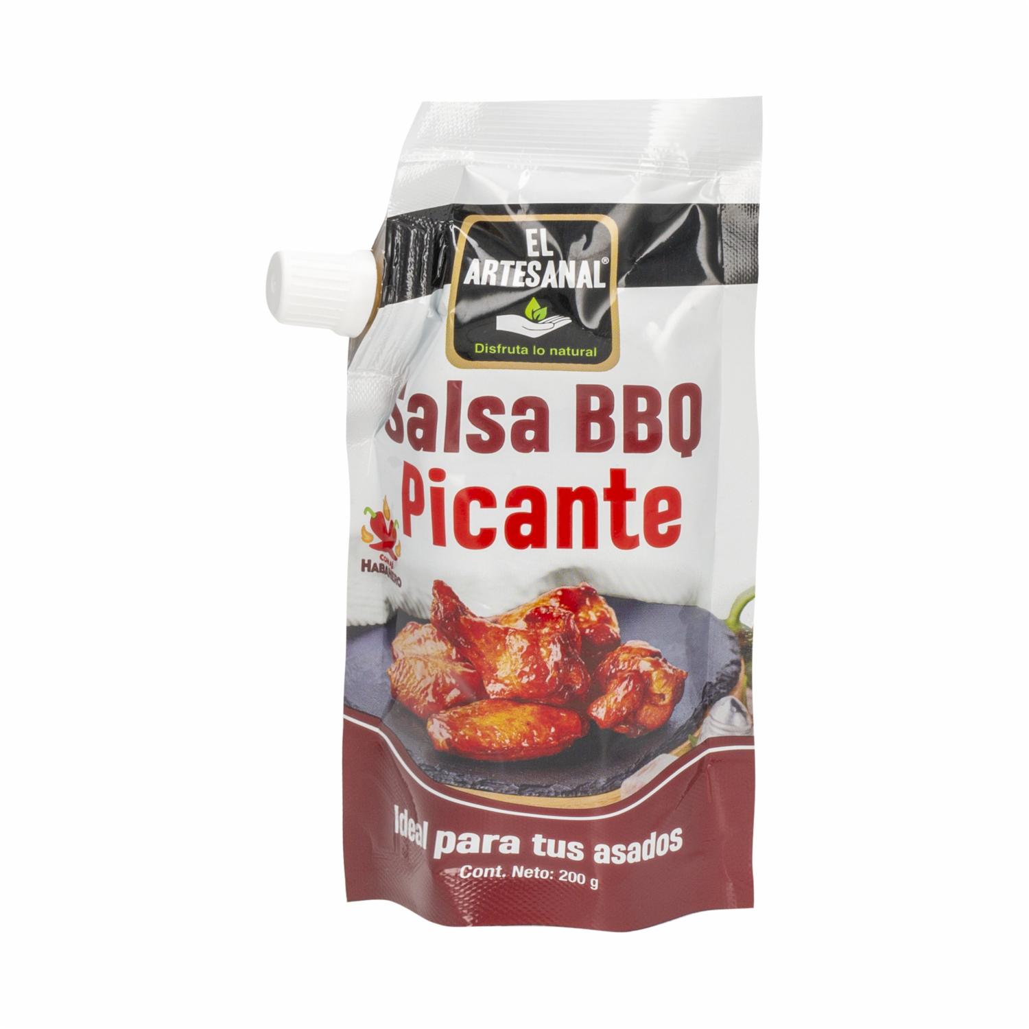 Salsa Bbq Picante Doypack EL ARTESANAL 200 G