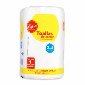 Toallas De Cocina 2 En 1 19,5X20 Cm LA ORIGINAL X 28 Metros