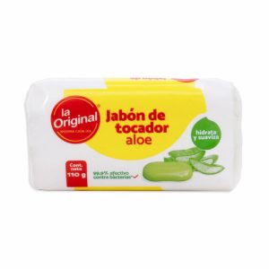 Jabón De Tocador Con Aloe LA ORIGINAL 110 G