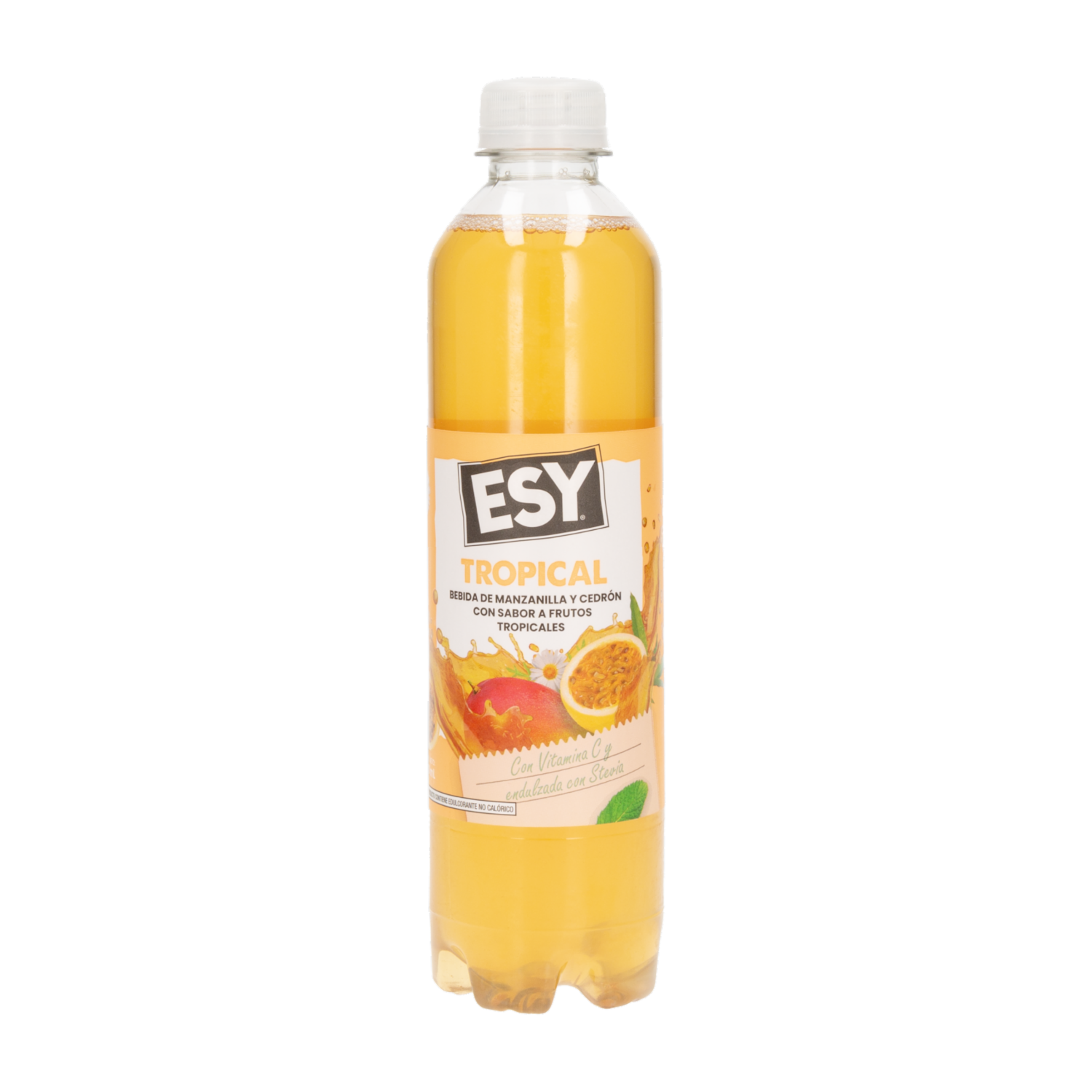 Bebida Herbal De Manzanilla Y Cedrón Con Frutos Tropicales ESY 400 Ml
