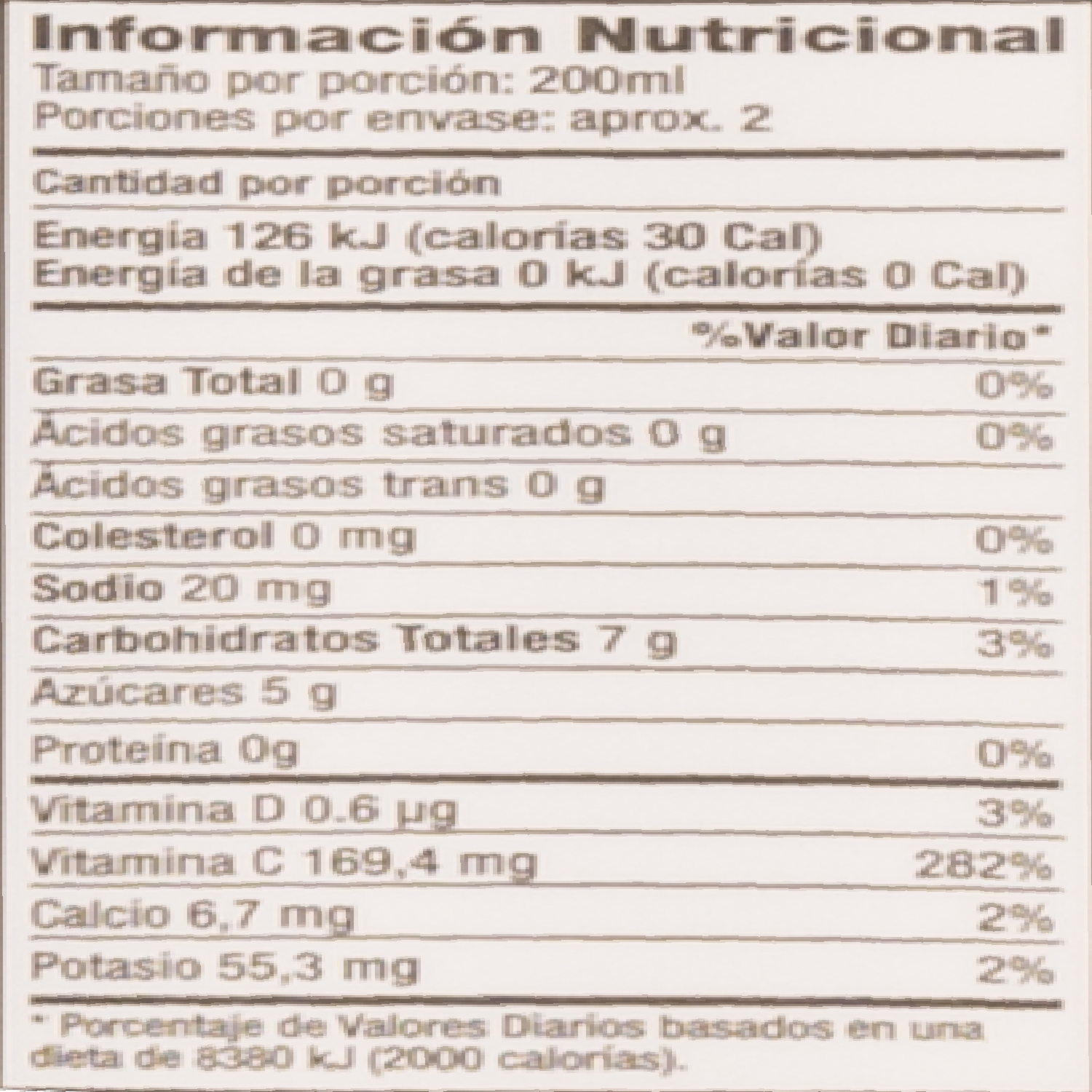 Bebida Herbal De Manzanilla Y Cedrón Con Frutos Tropicales ESY 400 Ml - Image 2