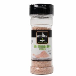 Sal Del Himalaya Molida En Frasco EL ARTESANAL 70 G