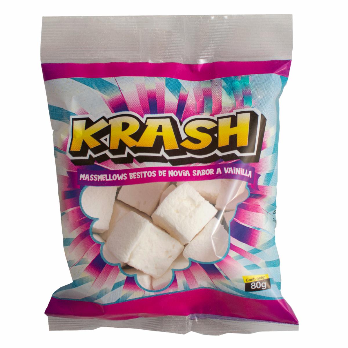 Masmellows Sabor A Vainilla KRASH 80 G