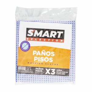 Paño Lustre Para Pisos SMART SELECTION X 3 Uds