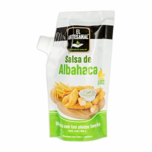 Salsa De Albahaca Con Zumo De Limón Natural EL ARTESANAL 200 G