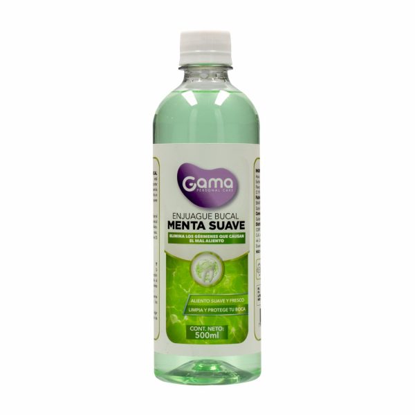 Enjuague Bucal Sabor Menta Suave GAMA