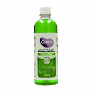Enjuague  Bucal Sabor Menta Fresca GAMA 500 Ml