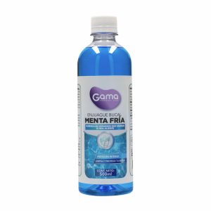 Enjuague  Bucal Sabor Menta Fría GAMA 500 Ml