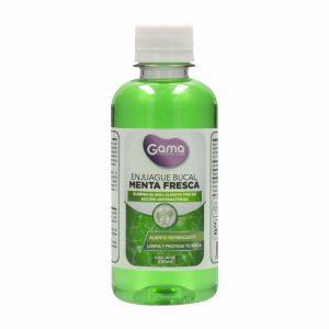 Enjuague  Bucal Sabor Menta Fresca GAMA 250 Ml