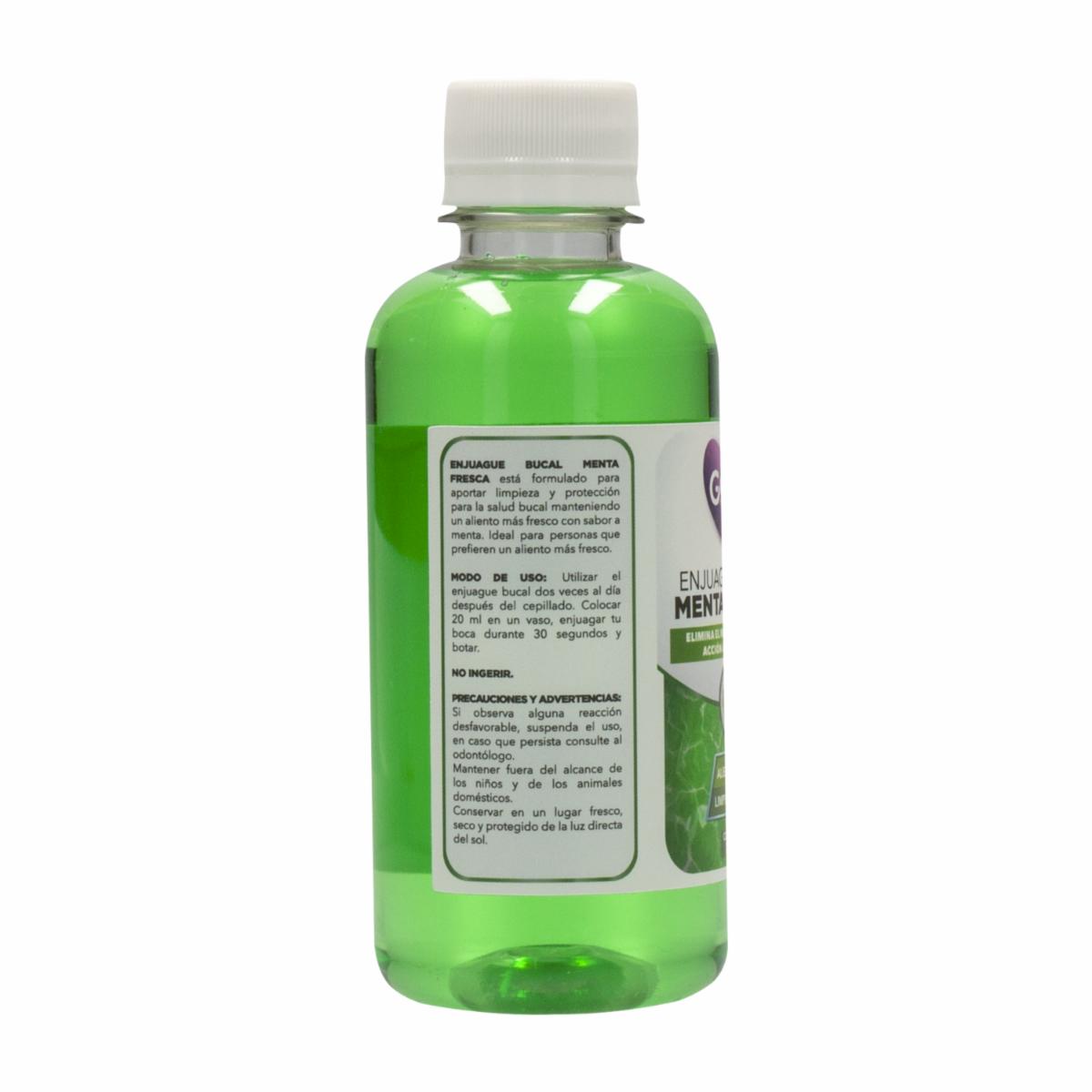 Enjuague Bucal Sabor Menta Fresca GAMA 250 Ml - Image 2