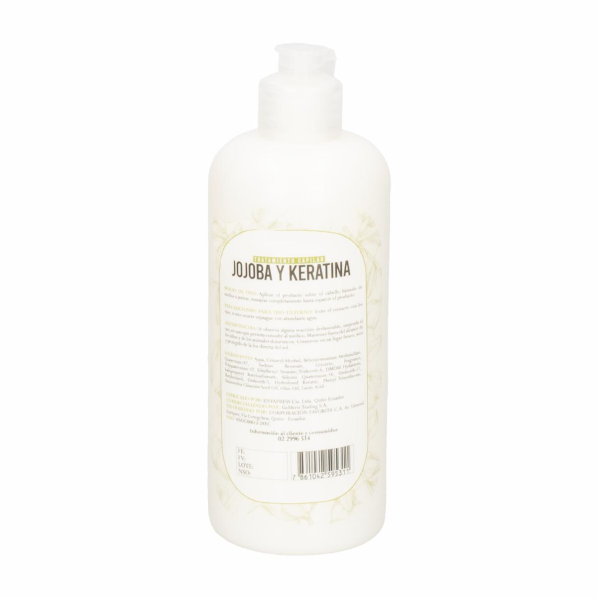 Tratamiento Capilar Con Jojoba Y Keratina GAMA 280 Ml - Image 2